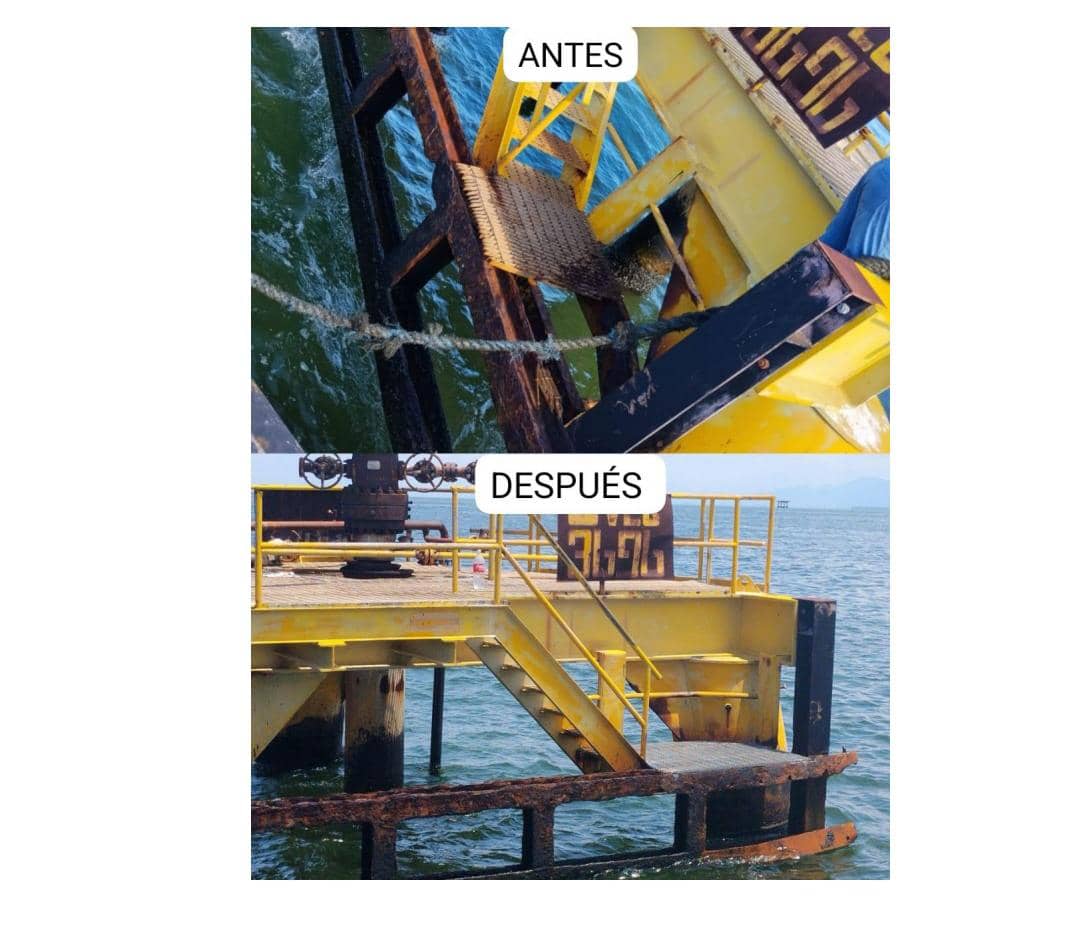 Atracadero mas escalera de acceso y defensa tubular - Foto 5