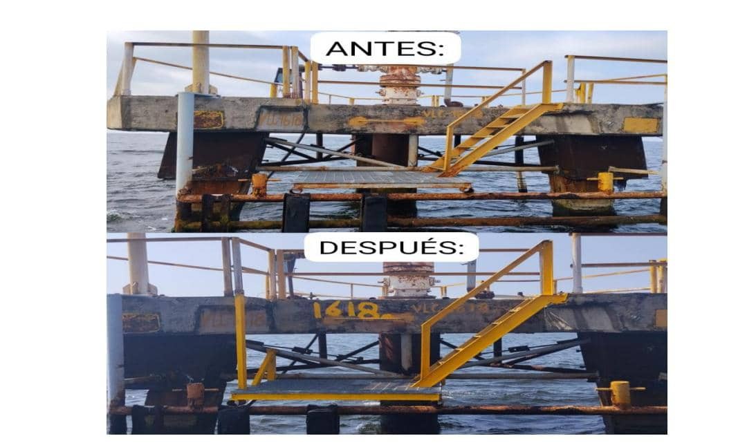 Instalación de atracadero y defensas - M&H Services